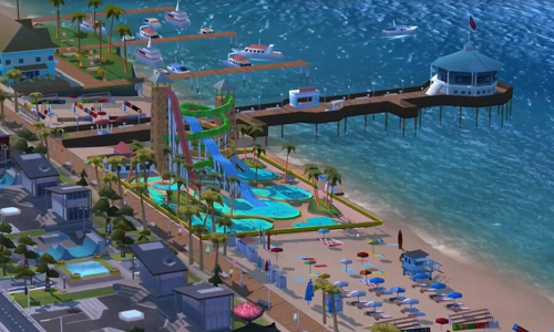 模拟城市：我是市长沙滩度假区由你打造_1
