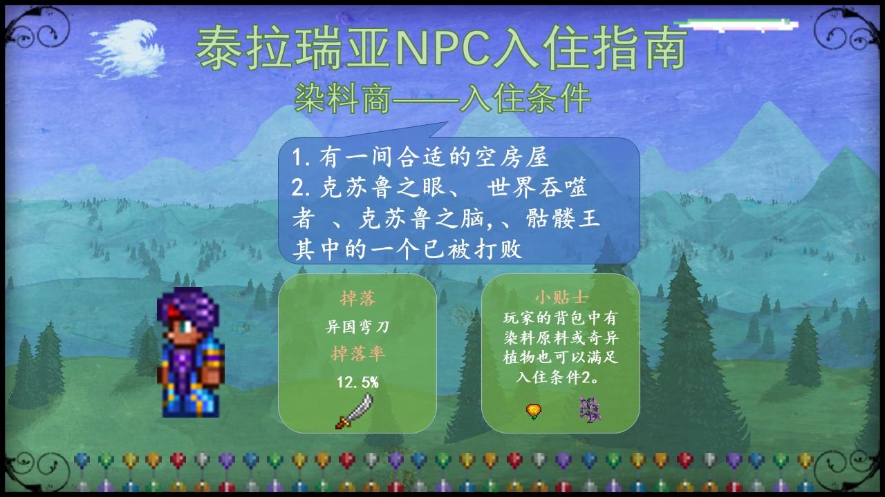 🌲新手必看🌲泰拉瑞亚NPC入住条件一览（一图流）🌲答疑🌲_5