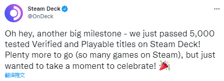 值得庆祝！已有5000款游戏通过SteamDeck验证_0