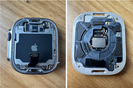 售价6K的“苹果表皇”Ultra被拆了：几乎没可能复原_2