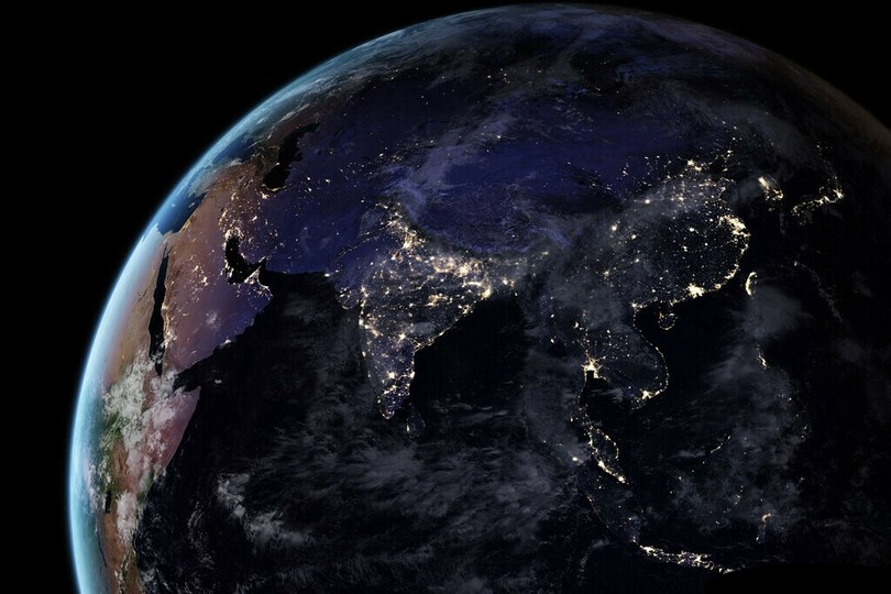 NASA公布最新太空视角夜晚地球照片 神秘清晰祥和_4