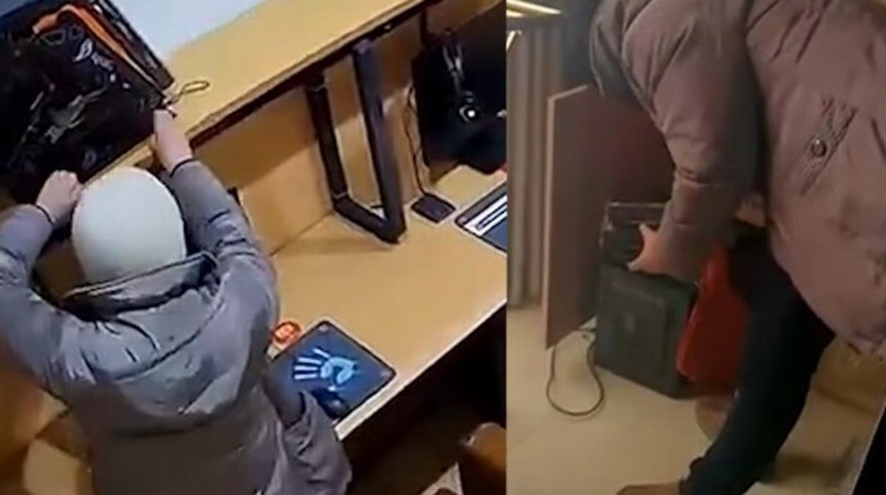 男子为研究显卡到网吧盗窃 偷了七张显卡被抓获_0