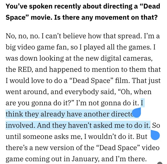 恐怖片大师卡朋特称死亡空间电影已在制作中 但导演不是他_1