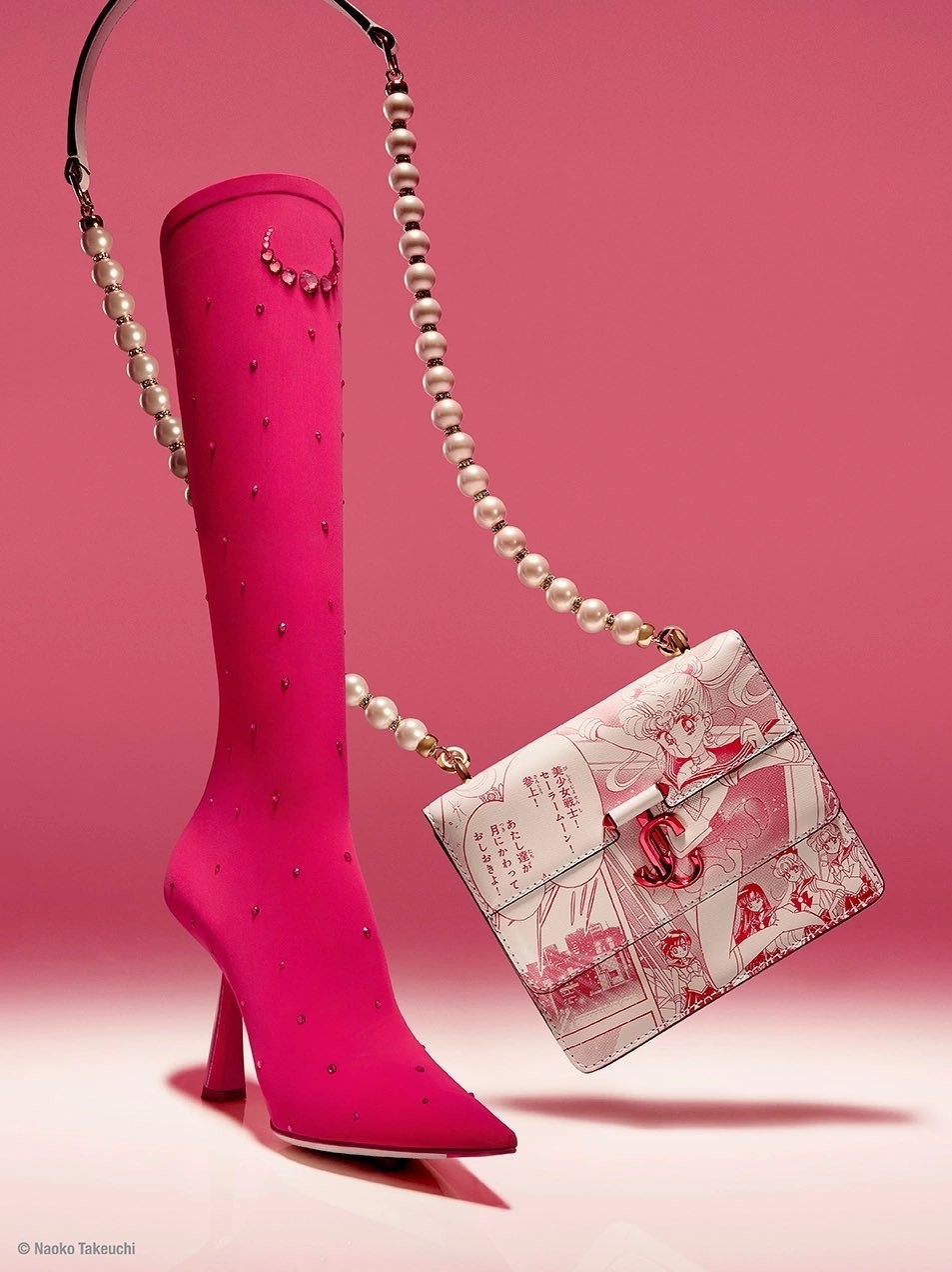 奢侈品牌联动美少女战士 推出万元情人节高跟鞋_0