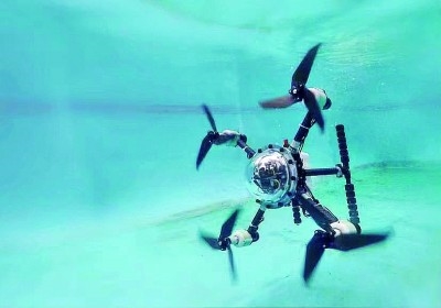 我国最新研发无人机“同济飞鱼”：可实现水陆两栖_0