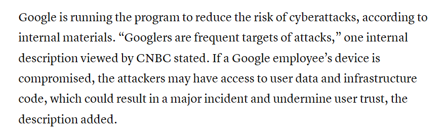 谷歌：为降低网络攻击风险 正开展员工内网办公计划_1