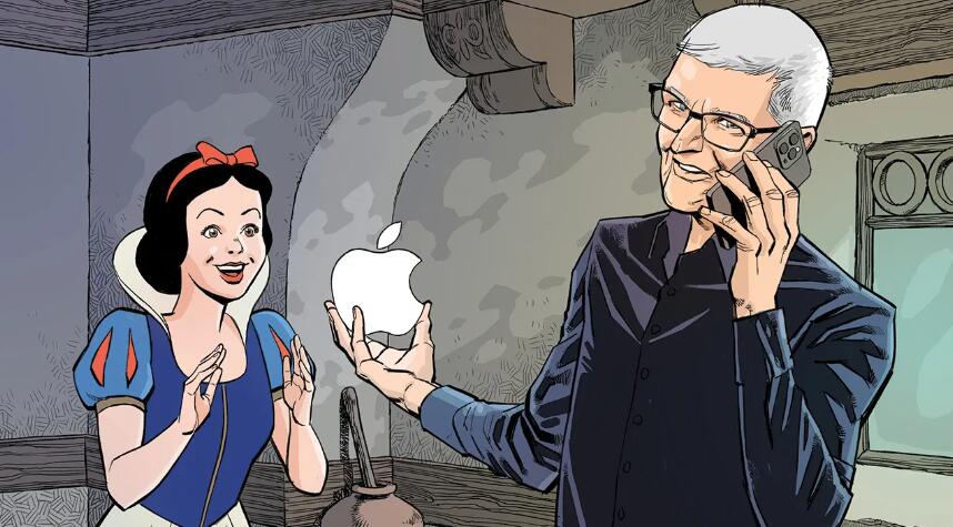 外媒再曝苹果可能收购迪士尼 这并非天方夜谭的设想_0
