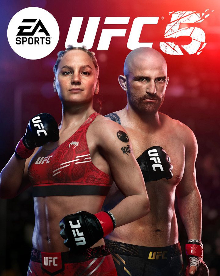 格斗游戏新作UFC 5封面曝光 9月7日正式公布_0