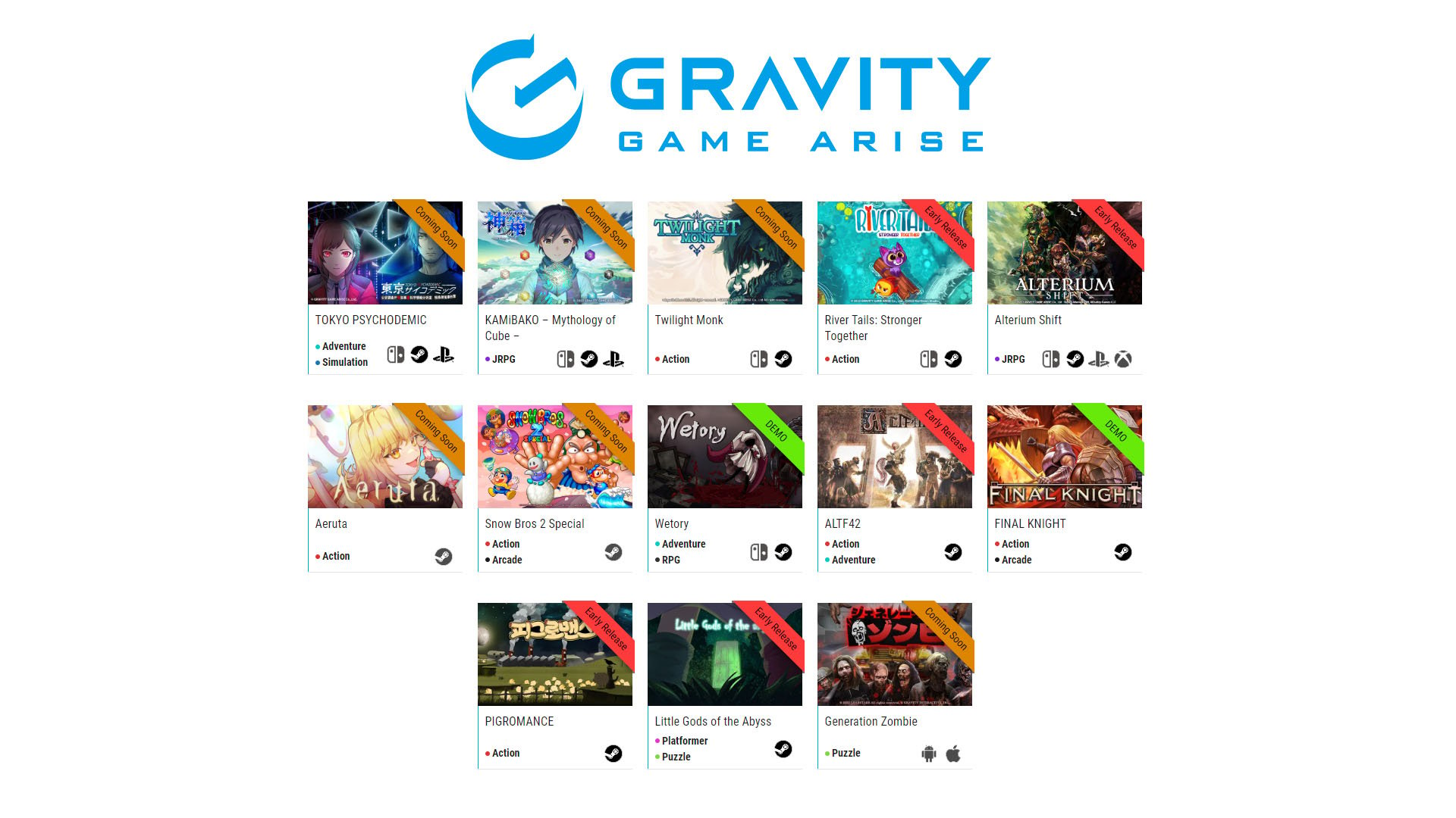 Gravity Game Arise公布2023年东京电玩展阵容_1